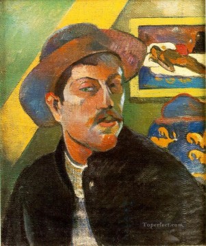 Paul Gauguin Painting - Retrato del artista Autorretrato Postimpresionismo Primitivismo Paul Gauguin